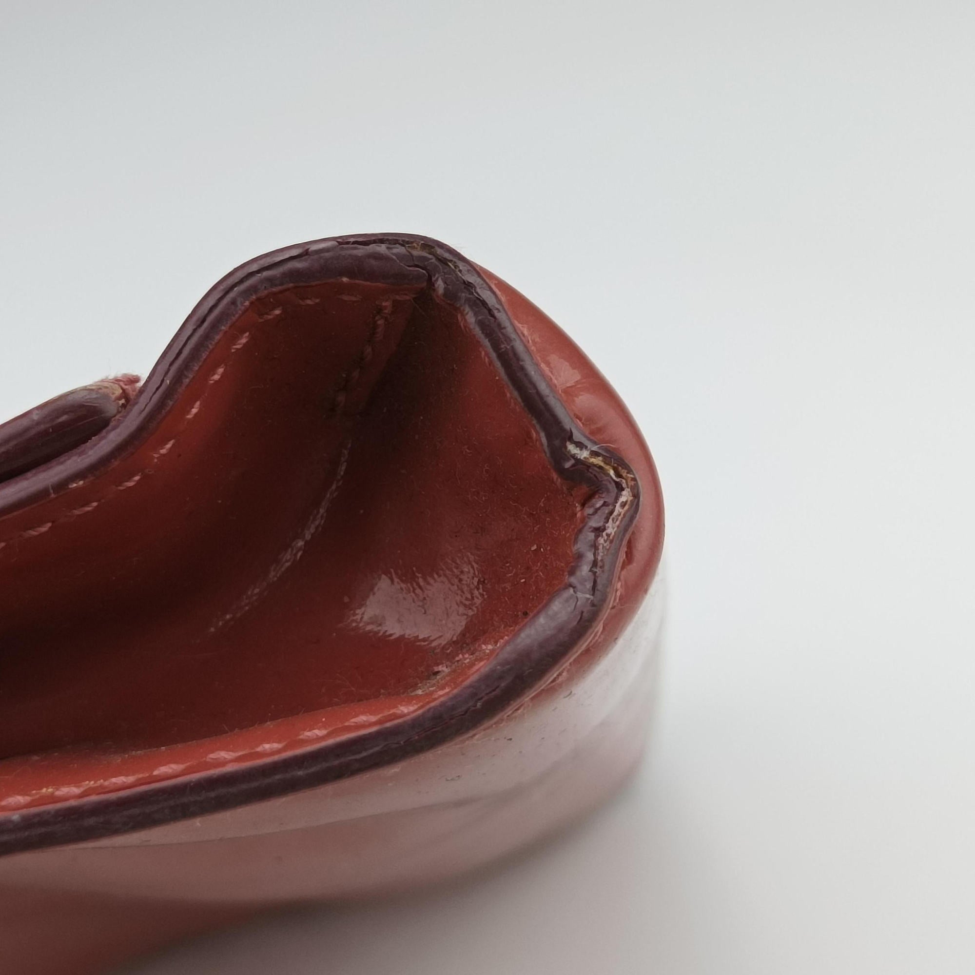 Secondhand Ferragamo Ginny Vara Red Leather  shoulderbag | stylenewstar