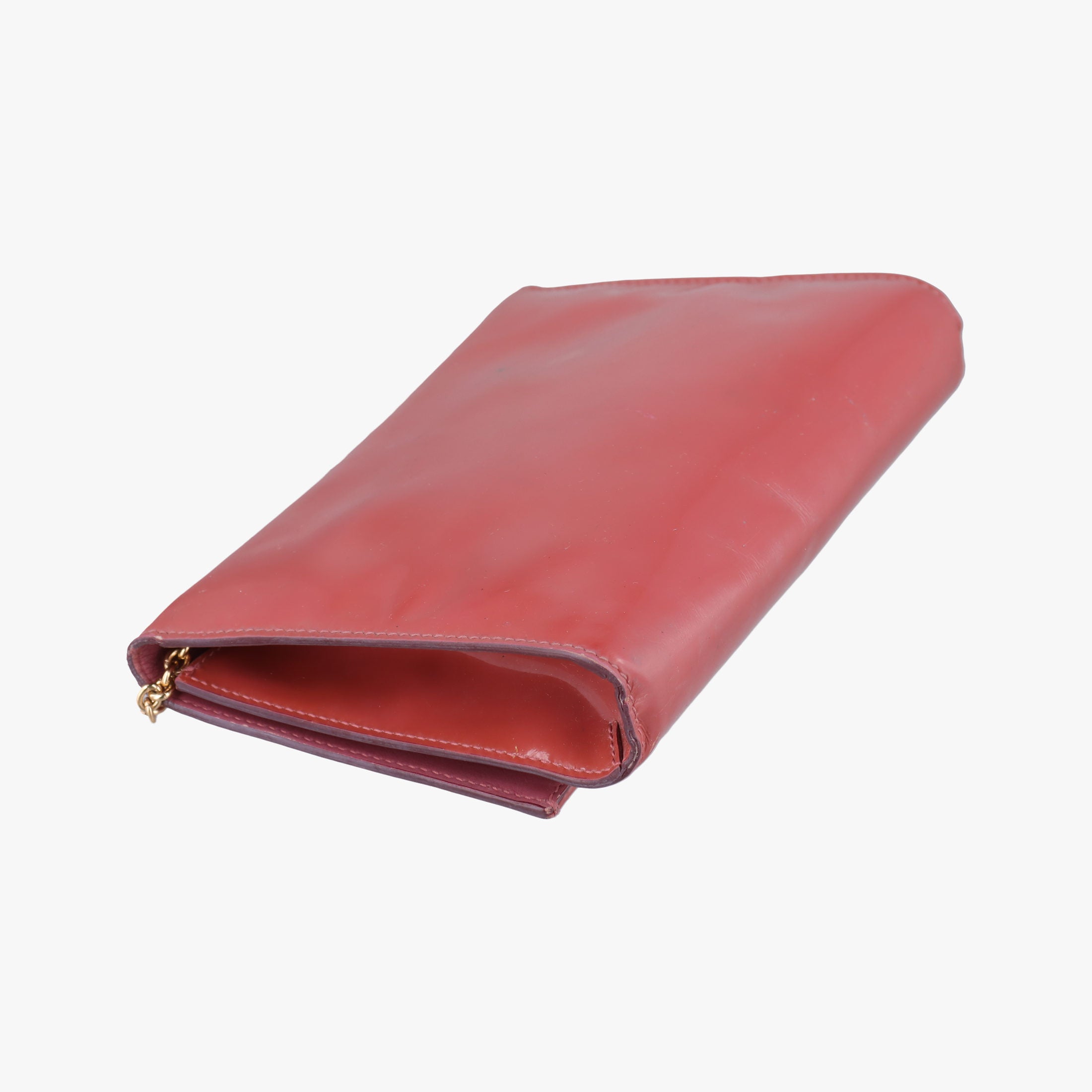 Secondhand Ferragamo Ginny Vara Red Leather  shoulderbag | stylenewstar