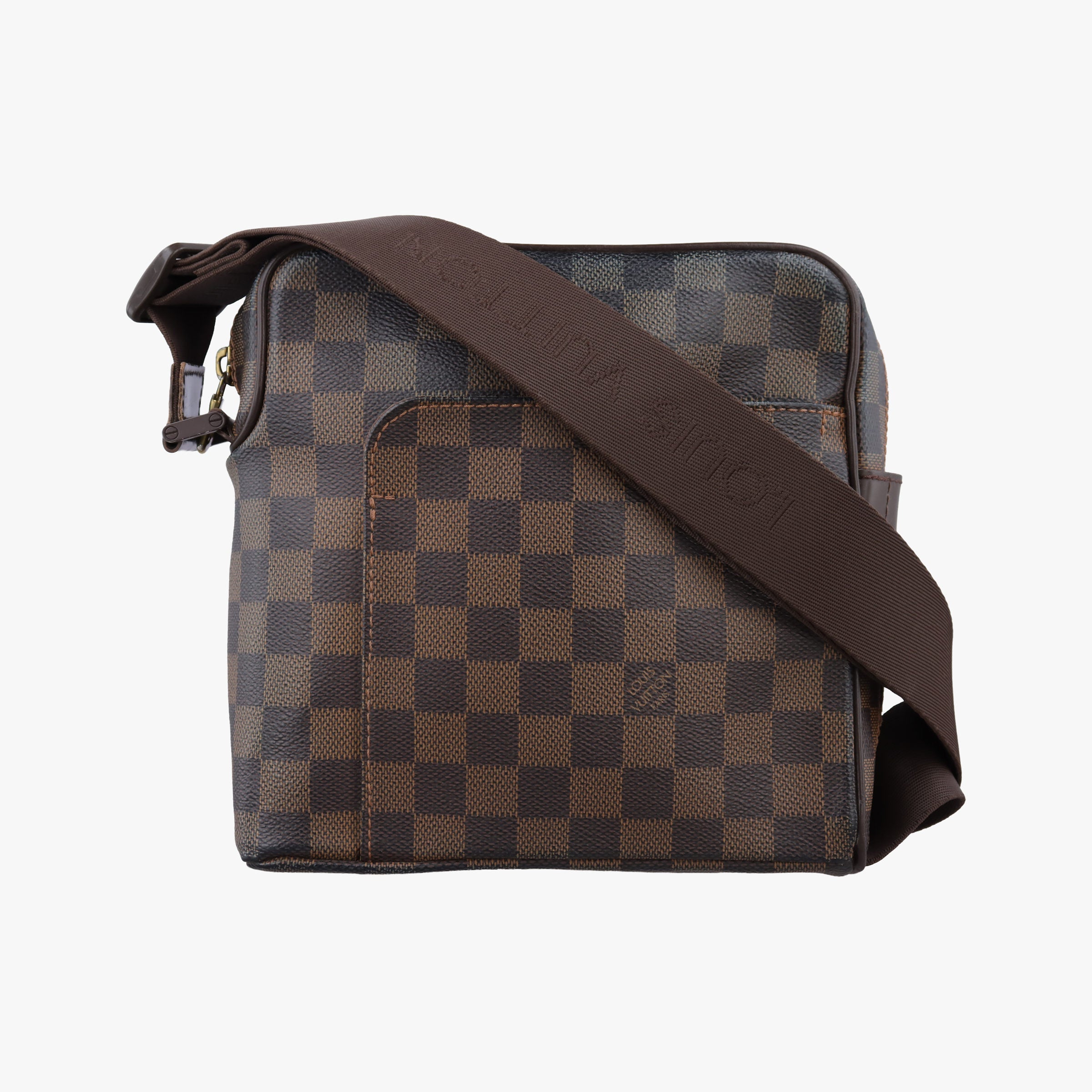 Pre-owned Louis Vuitton Olav PM EBENE Damier Canvas N41442 shoulderbag | stylenewstar