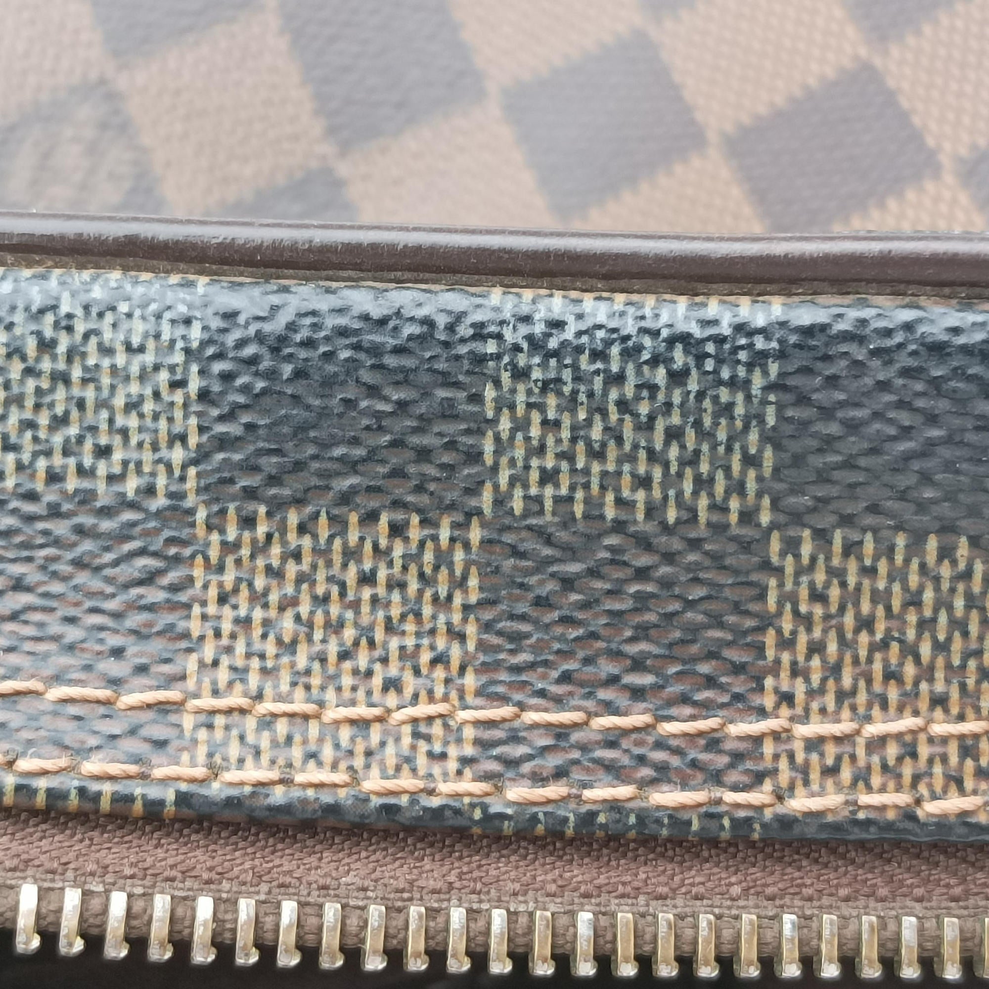 Pre-owned Louis Vuitton Olav PM EBENE Damier Canvas N41442 shoulderbag | stylenewstar