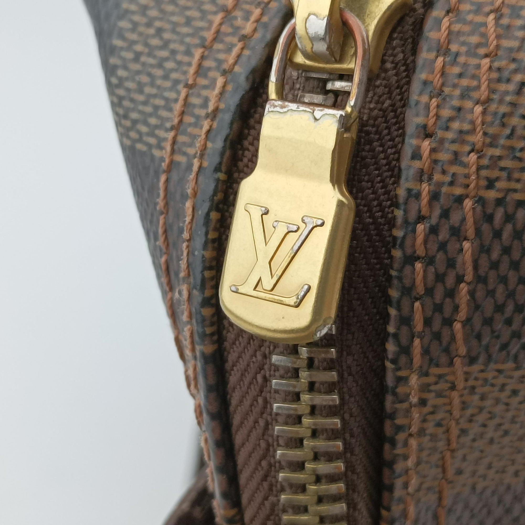 Pre-owned Louis Vuitton Olav PM EBENE Damier Canvas N41442 shoulderbag | stylenewstar