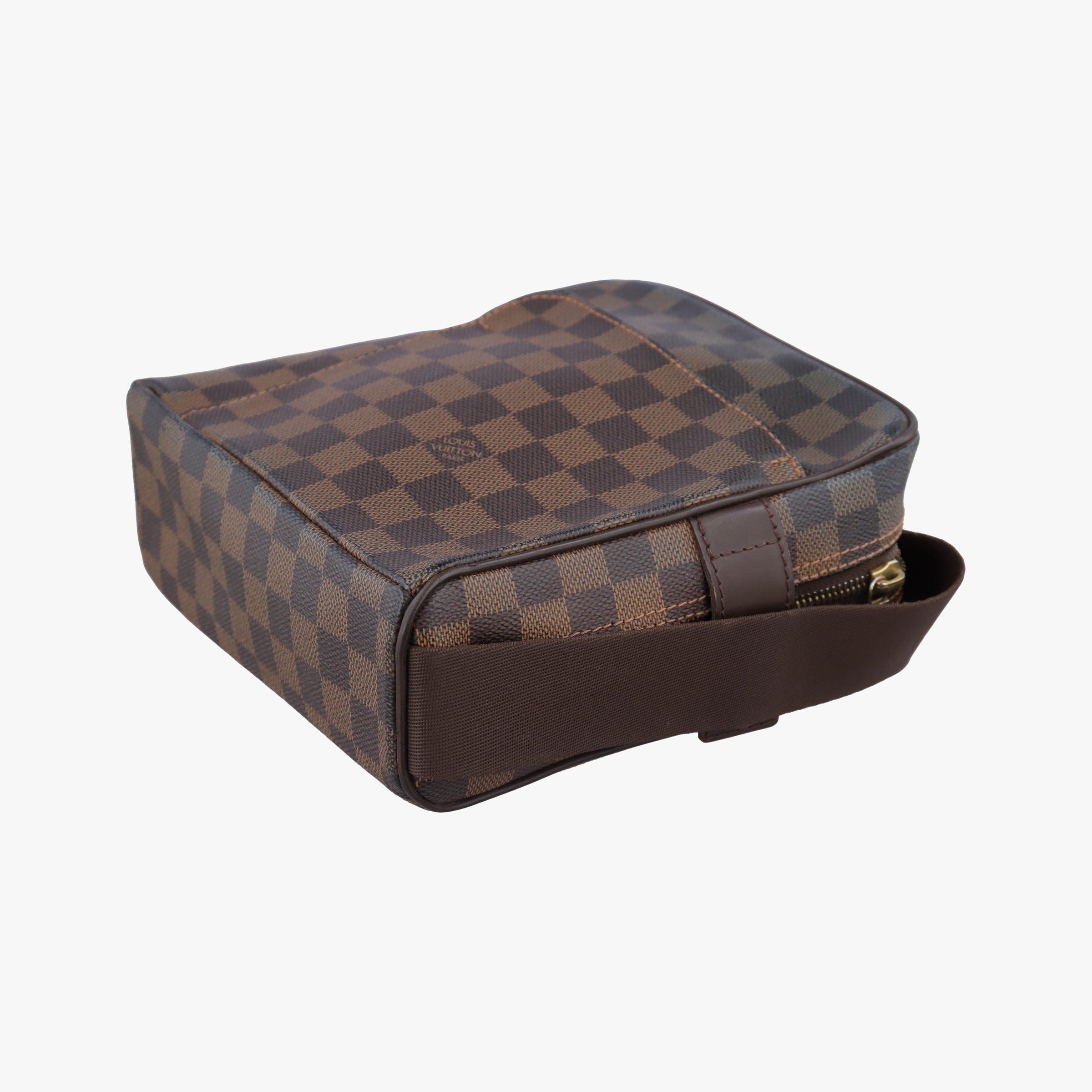 Pre-owned Louis Vuitton Olav PM EBENE Damier Canvas N41442 shoulderbag | stylenewstar
