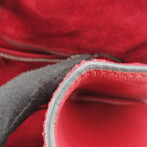 Secondhand Prada Twin Pocket Winged Tote Red Leather BN2619 handbag | stylenewstar