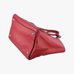 Secondhand Prada Twin Pocket Winged Tote Red Leather BN2619 handbag | stylenewstar