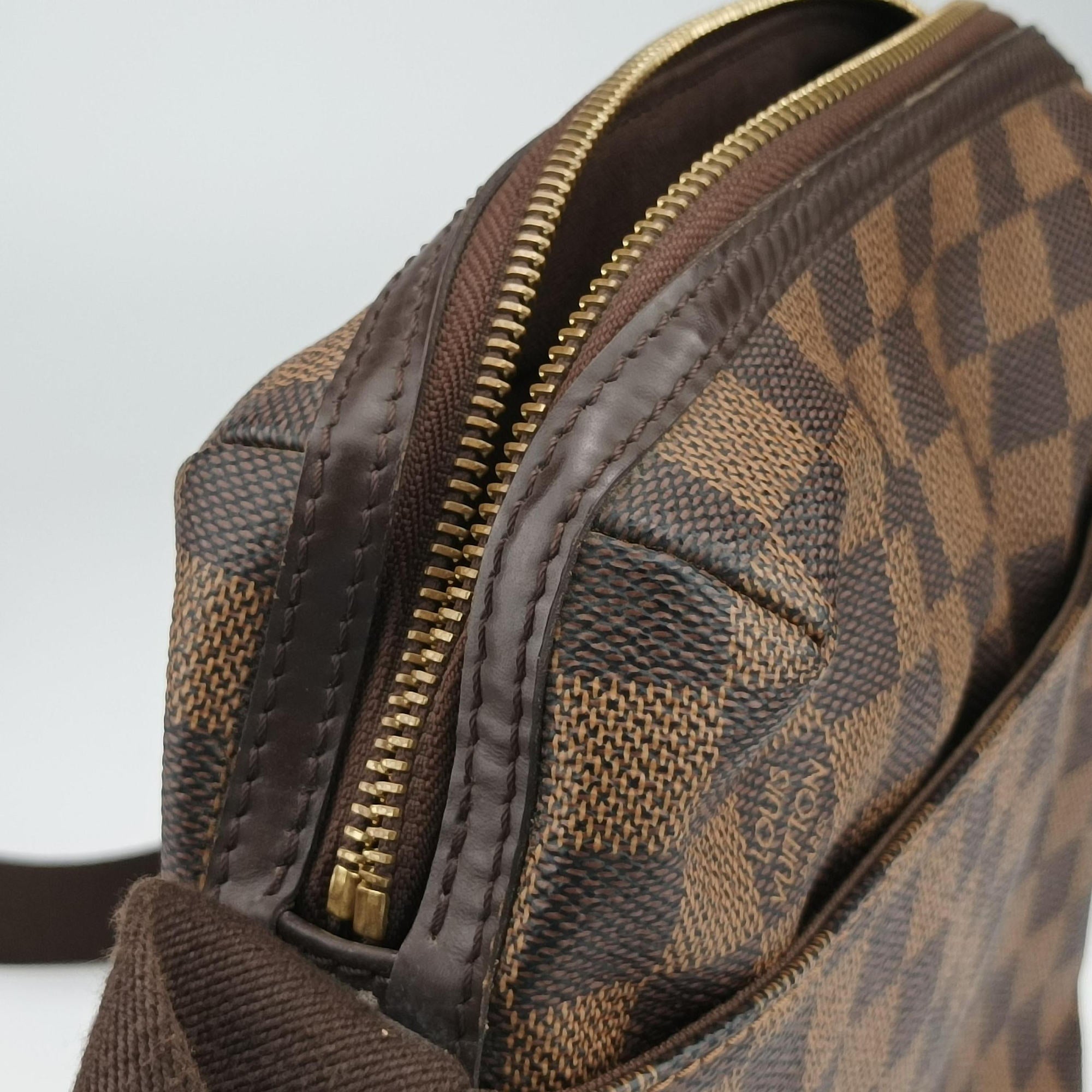 Pre-owned Louis Vuitton Trotter Bobur EBENE Damier Canvas N41135 shoulderbag | stylenewstar