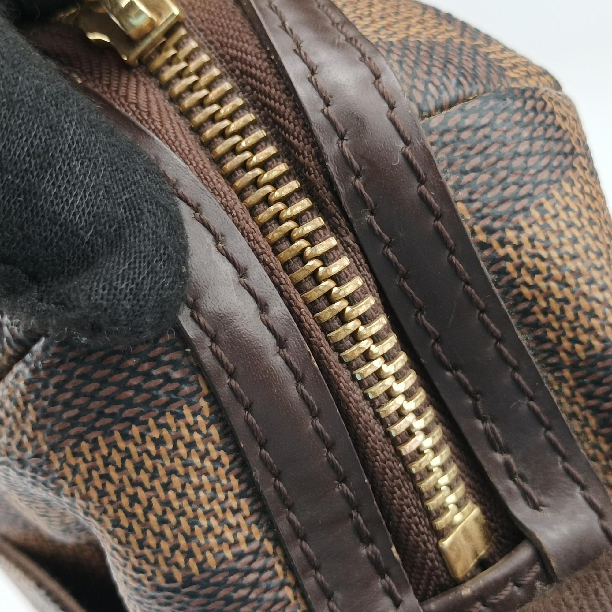Pre-owned Louis Vuitton Trotter Bobur EBENE Damier Canvas N41135 shoulderbag | stylenewstar