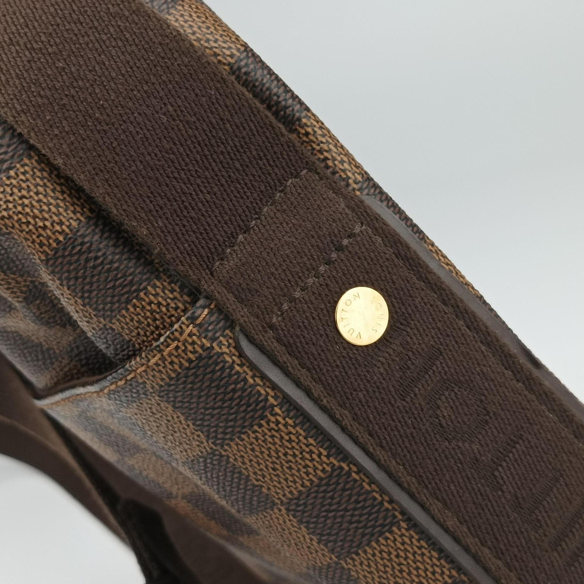 Pre-owned Louis Vuitton Trotter Bobur EBENE Damier Canvas N41135 shoulderbag | stylenewstar