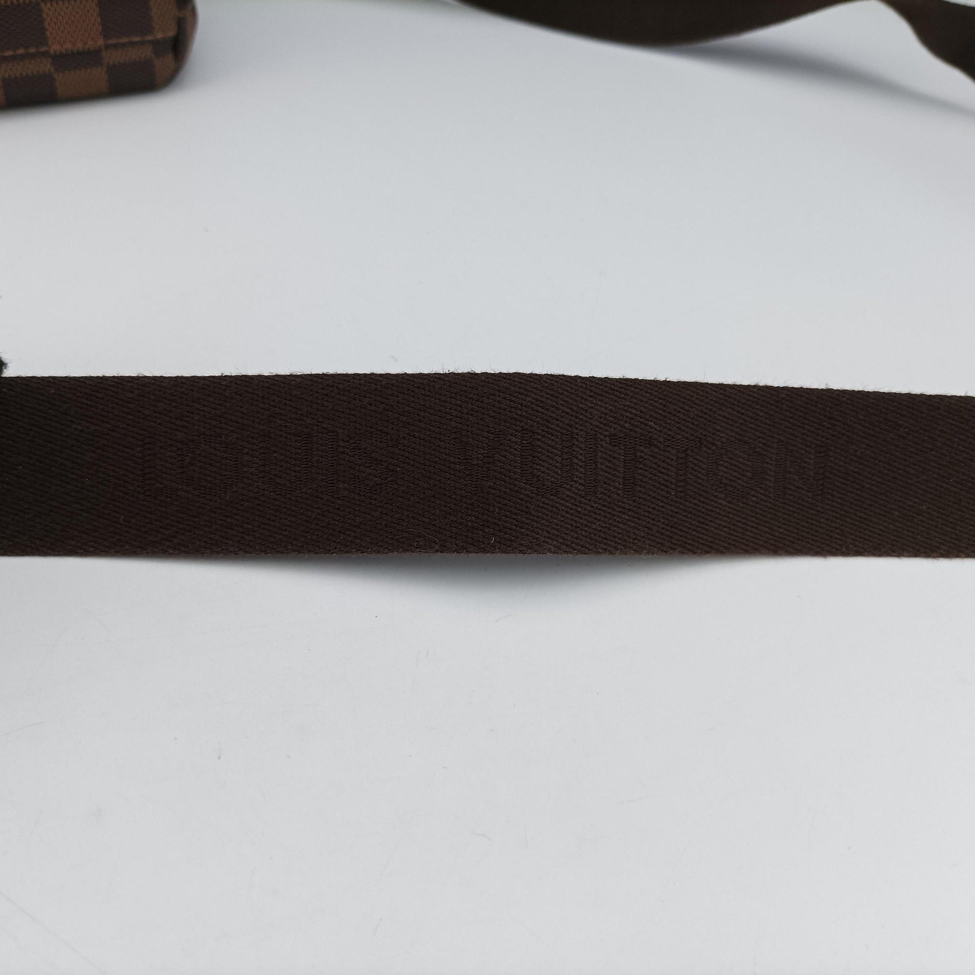 Pre-owned Louis Vuitton Trotter Bobur EBENE Damier Canvas N41135 shoulderbag | stylenewstar
