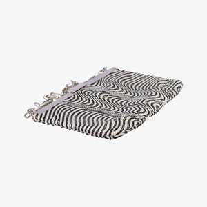 Pre-owned Gucci Vintage Glass Beaded Shimmering wavy pattern Florence Glass beads on satin 001432 handbag | stylenewstar