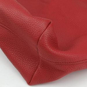 Vintage Prada Vitello Phoenix Red Leather BN1713 handbag | stylenewstar