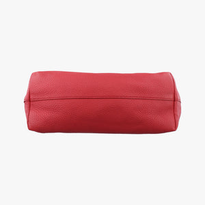 Vintage Prada Vitello Phoenix Red Leather BN1713 handbag | stylenewstar