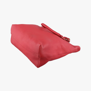 Vintage Prada Vitello Phoenix Red Leather BN1713 handbag | stylenewstar