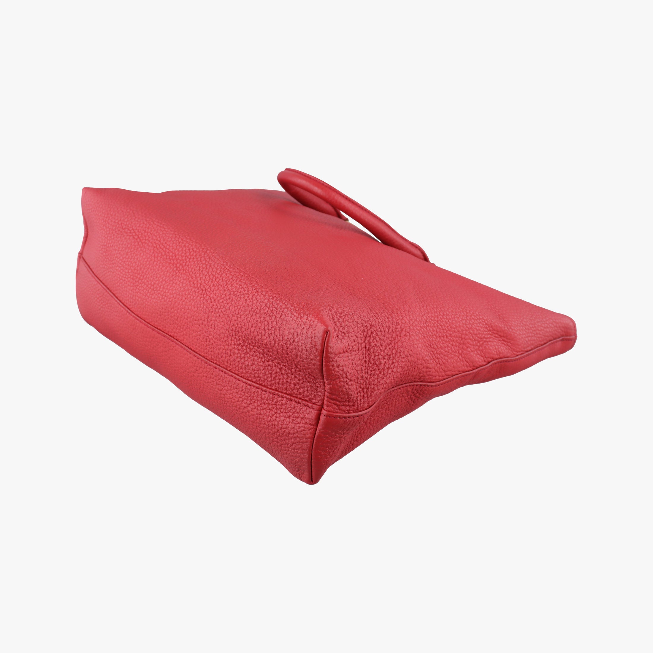 Vintage Prada Vitello Phoenix Red Leather BN1713 handbag | stylenewstar