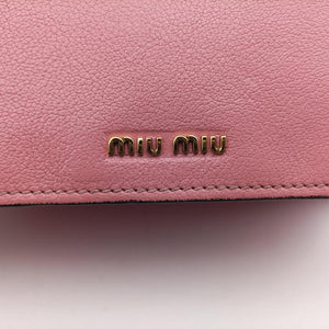 Vintage Miu Miu Miu Lady Pink×multicolor Leather  shoulderbag | stylenewstar