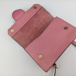 Vintage Miu Miu Miu Lady Pink×multicolor Leather  shoulderbag | stylenewstar
