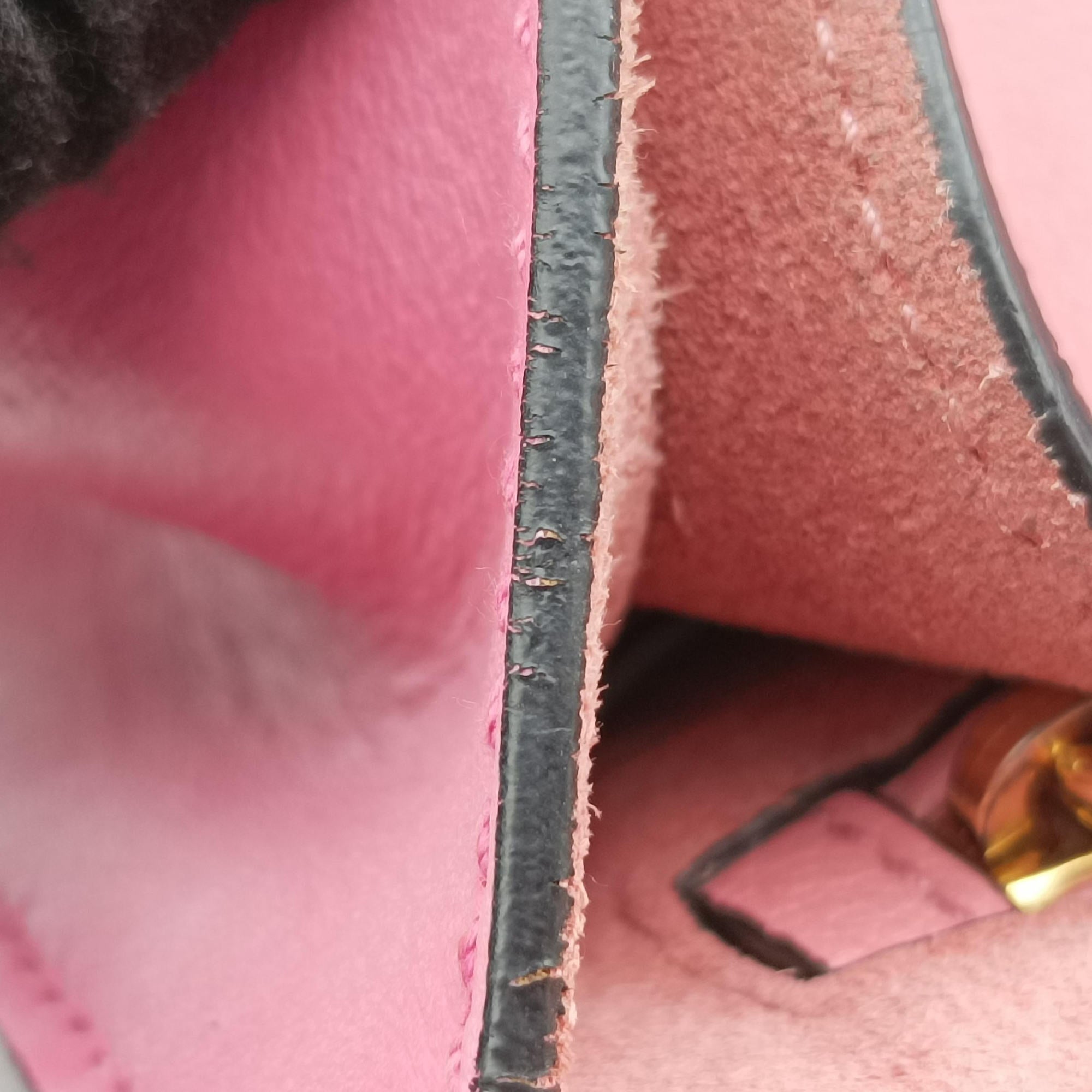 Vintage Miu Miu Miu Lady Pink×multicolor Leather  shoulderbag | stylenewstar