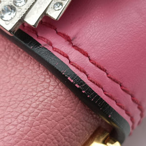 Vintage Miu Miu Miu Lady Pink×multicolor Leather  shoulderbag | stylenewstar