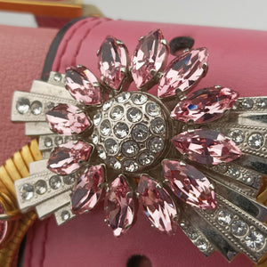 Vintage Miu Miu Miu Lady Pink×multicolor Leather  shoulderbag | stylenewstar