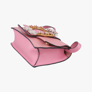 Vintage Miu Miu Miu Lady Pink×multicolor Leather  shoulderbag | stylenewstar