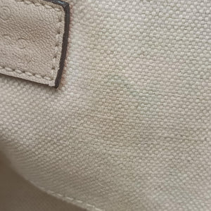 Pre-owned Gucci Blondie Beige Leather 742360 shoulderbag | stylenewstar
