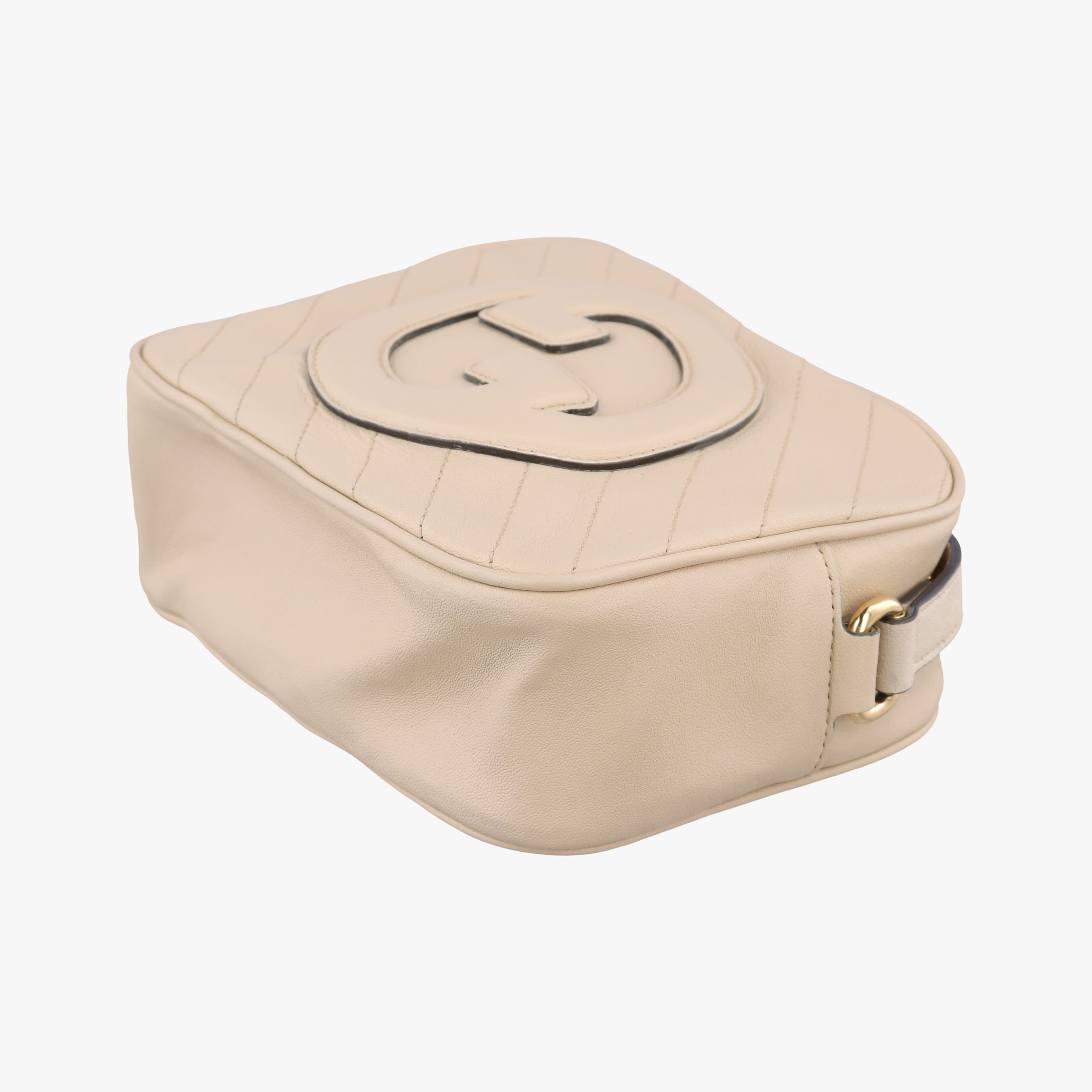 Pre-owned Gucci Blondie Beige Leather 742360 shoulderbag | stylenewstar