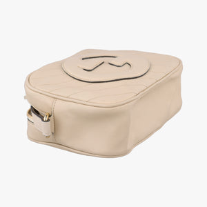 Pre-owned Gucci Blondie Beige Leather 742360 shoulderbag | stylenewstar