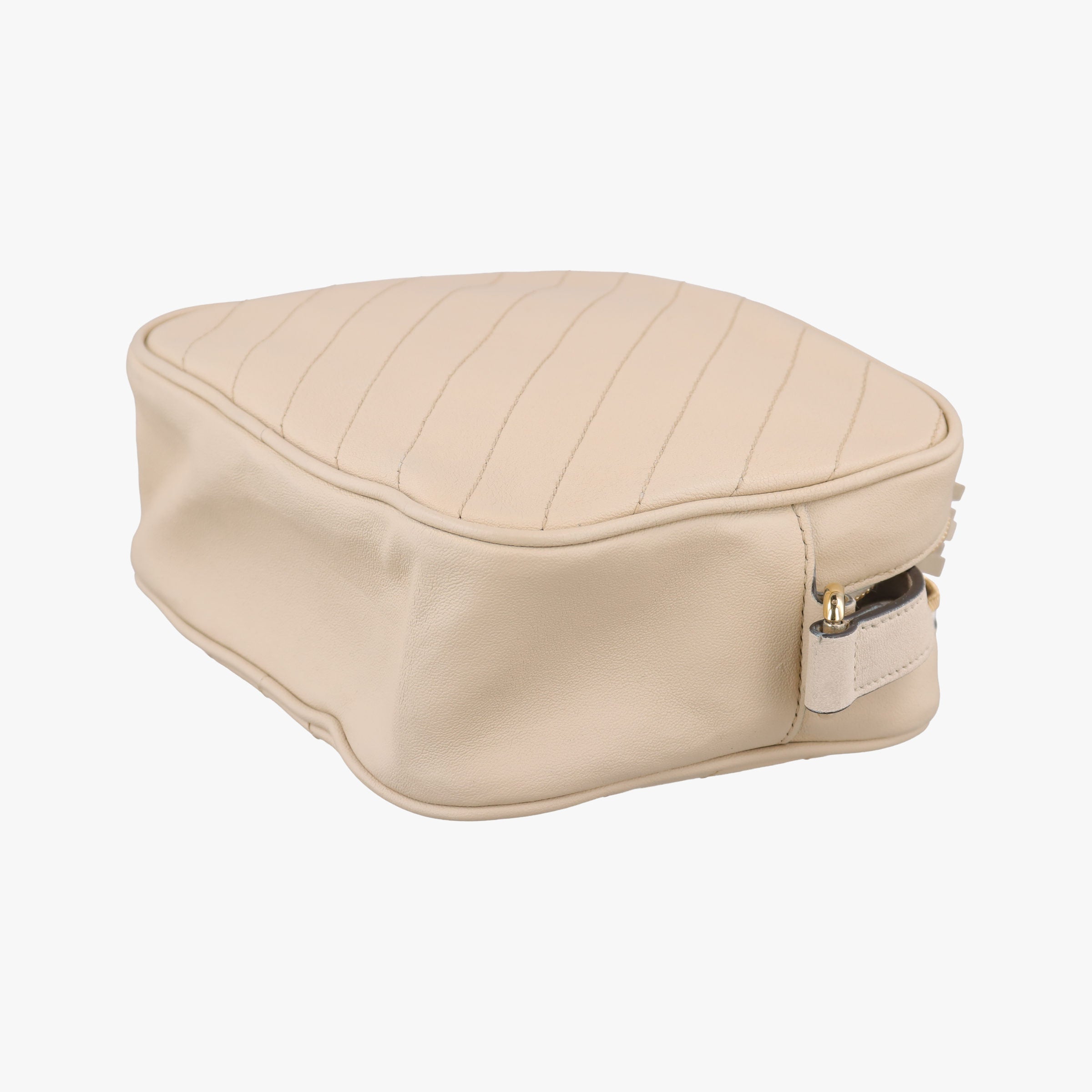 Pre-owned Gucci Blondie Beige Leather 742360 shoulderbag | stylenewstar