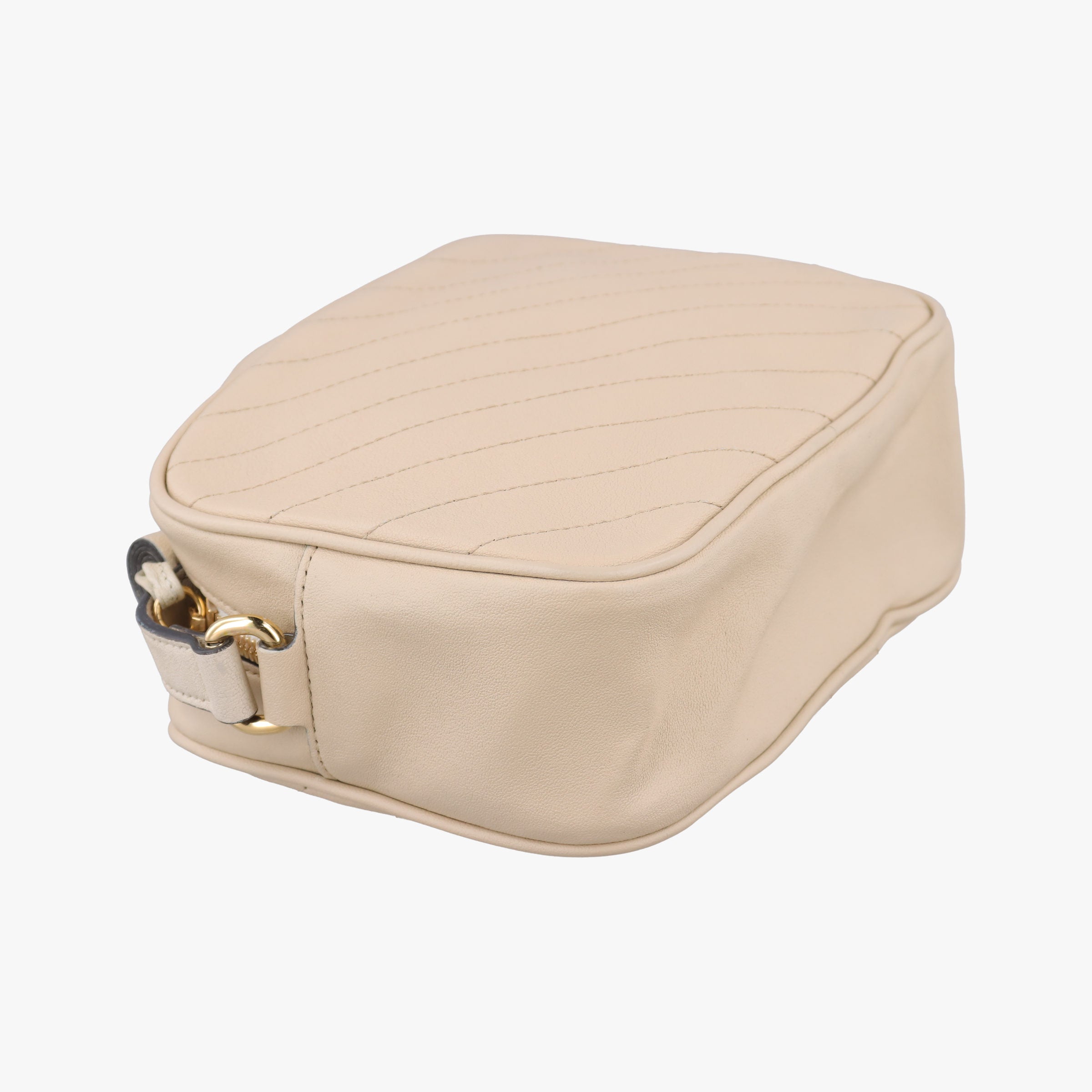 Pre-owned Gucci Blondie Beige Leather 742360 shoulderbag | stylenewstar