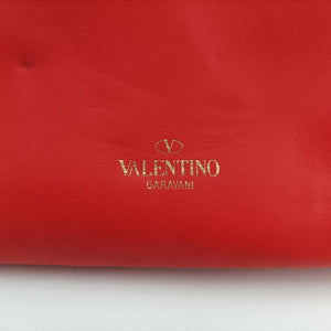 Secondhand Valentino Rockstud Red Leather  shoulderbag | stylenewstar