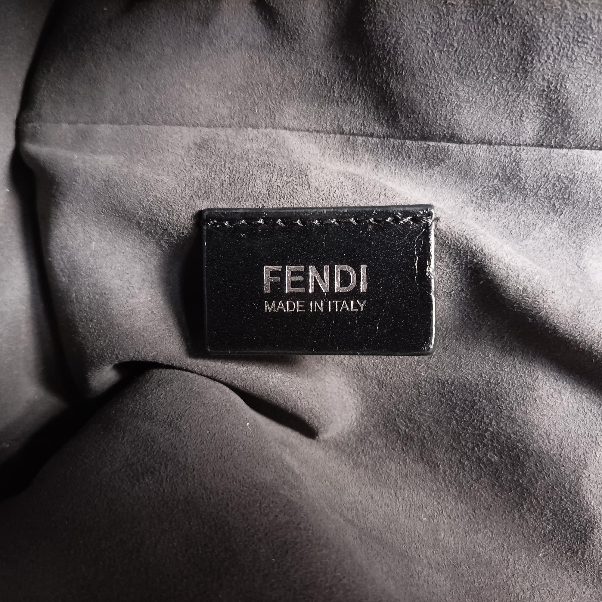 Pre-owned Fendi Troisjours Navy × Blue Leather 8BH272 handbag | stylenewstar