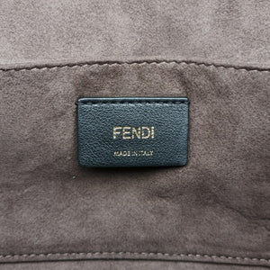 Vintage Fendi KAN I Green Leather 8BT283 shoulderbag | stylenewstar