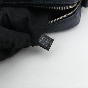 Pre-owned Gucci GG Imprime Messenger Navy PVC coated canvas 201448 shoulderbag | stylenewstar