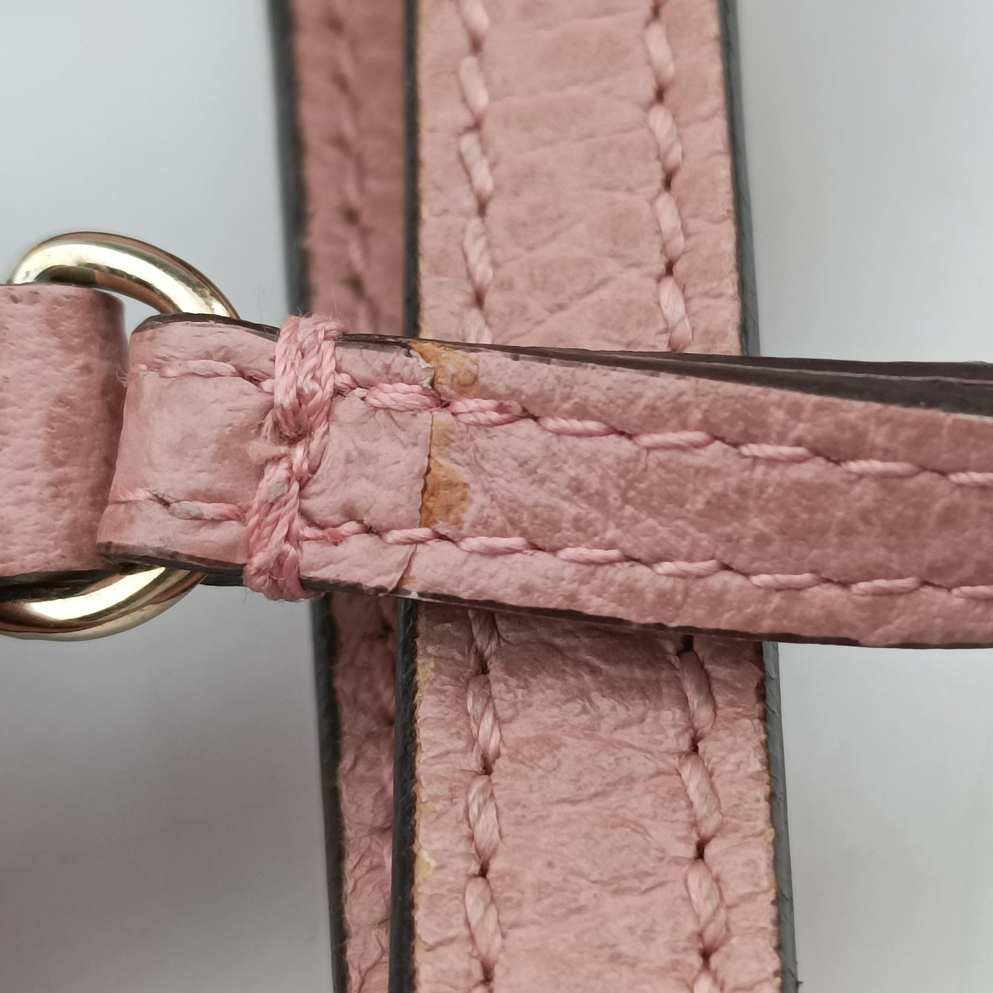Pre-owned Gucci Swing Pink Leather 354408 handbag | stylenewstar