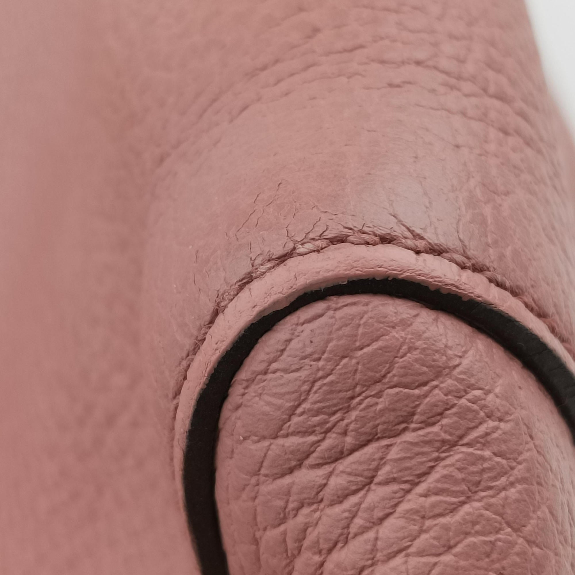 Pre-owned Gucci Swing Pink Leather 354408 handbag | stylenewstar
