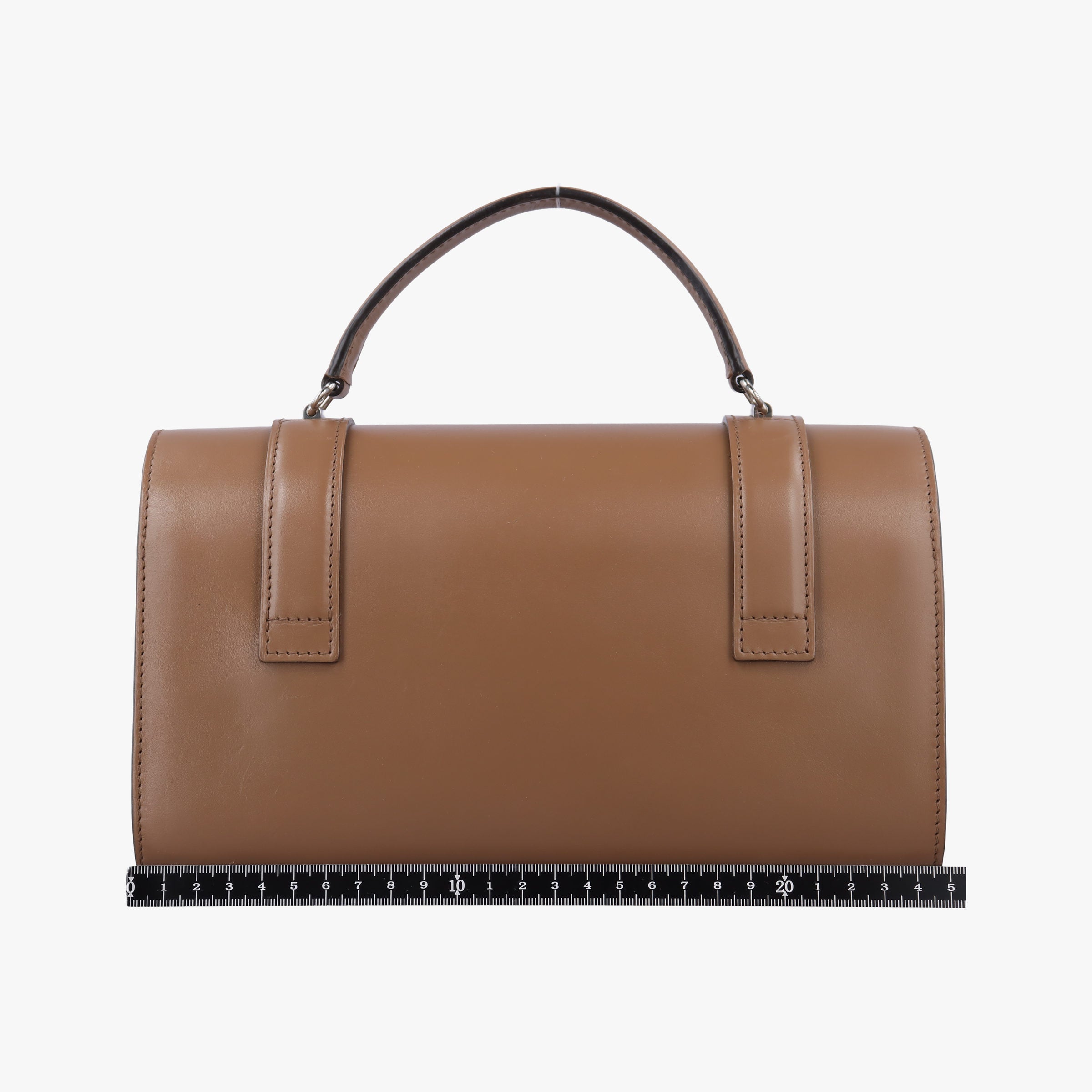 Pre-owned Moynat Cabotin Cognac Calfskin  shoulderbag | stylenewstar