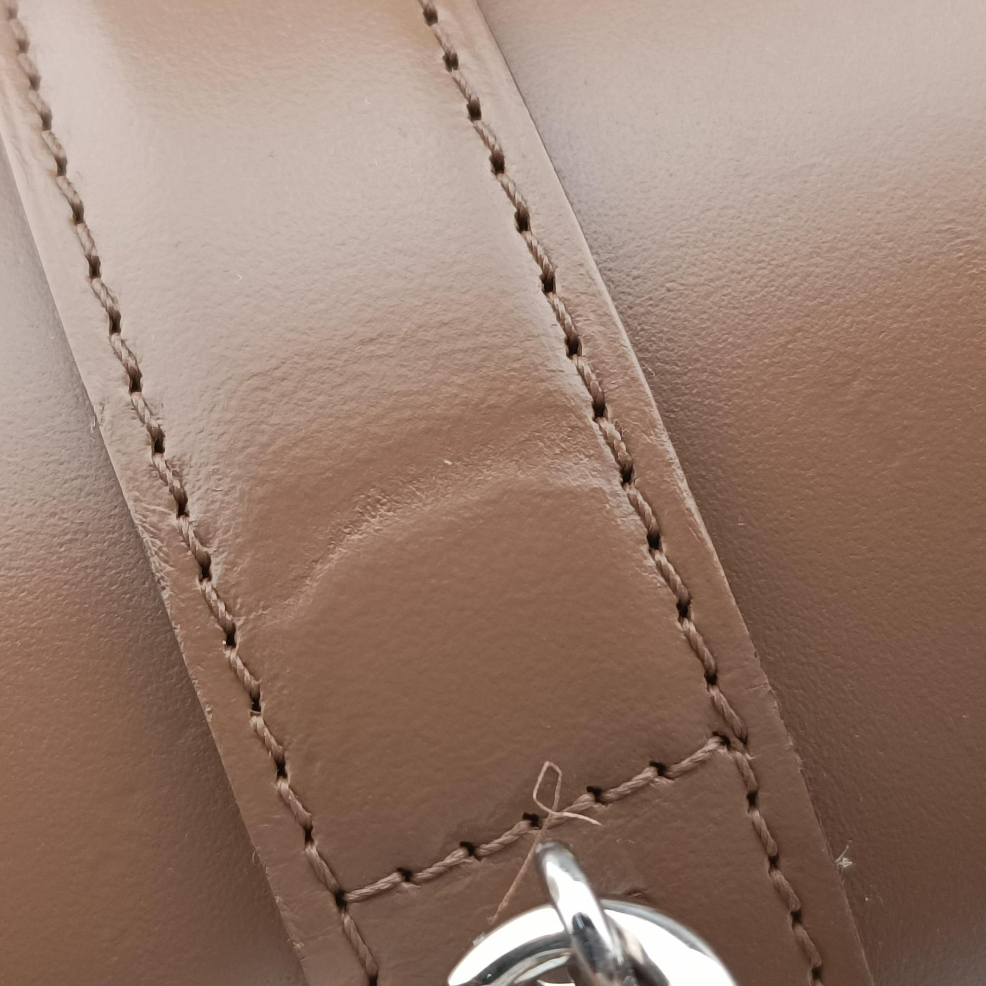 Pre-owned Moynat Cabotin Cognac Calfskin  shoulderbag | stylenewstar