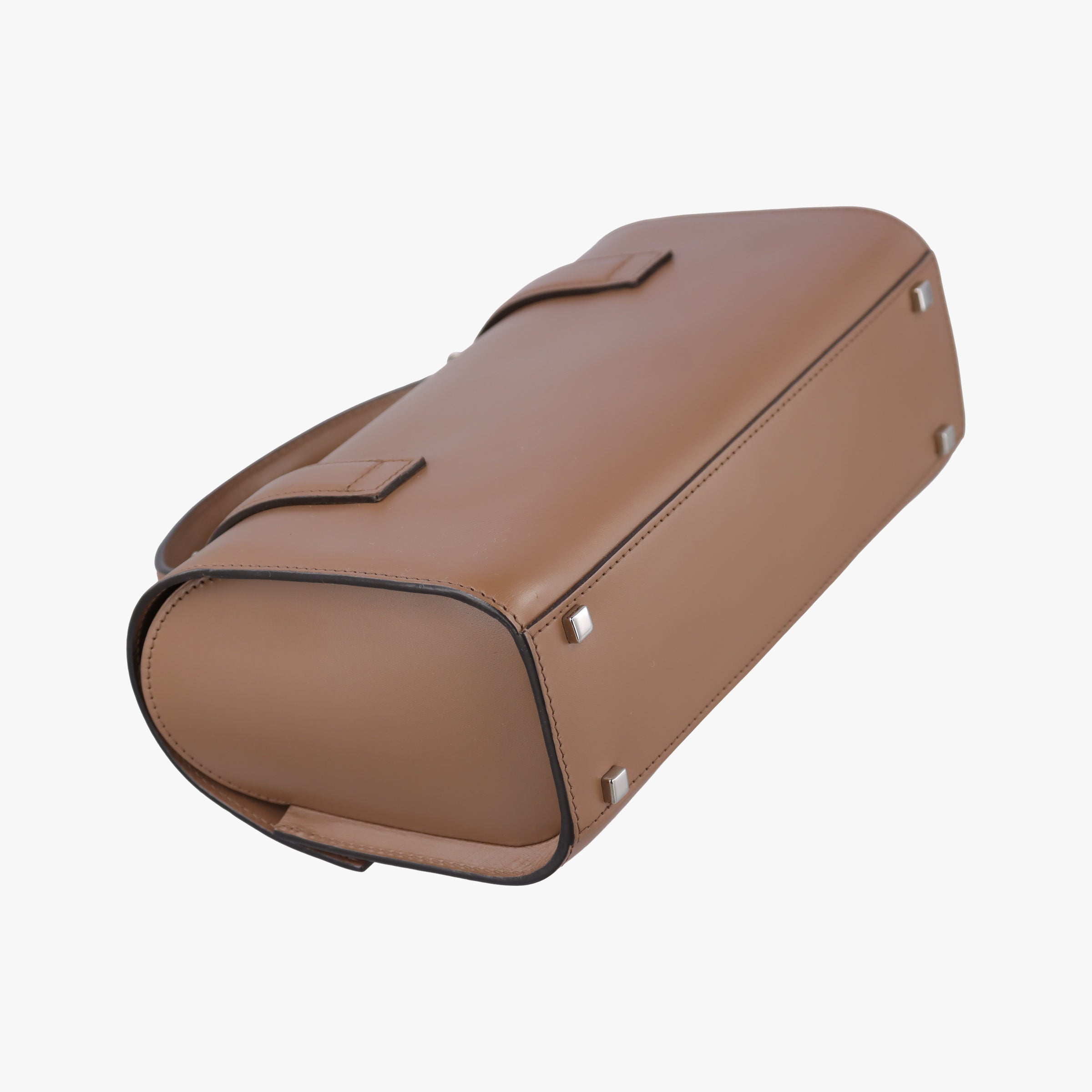 Pre-owned Moynat Cabotin Cognac Calfskin  shoulderbag | stylenewstar