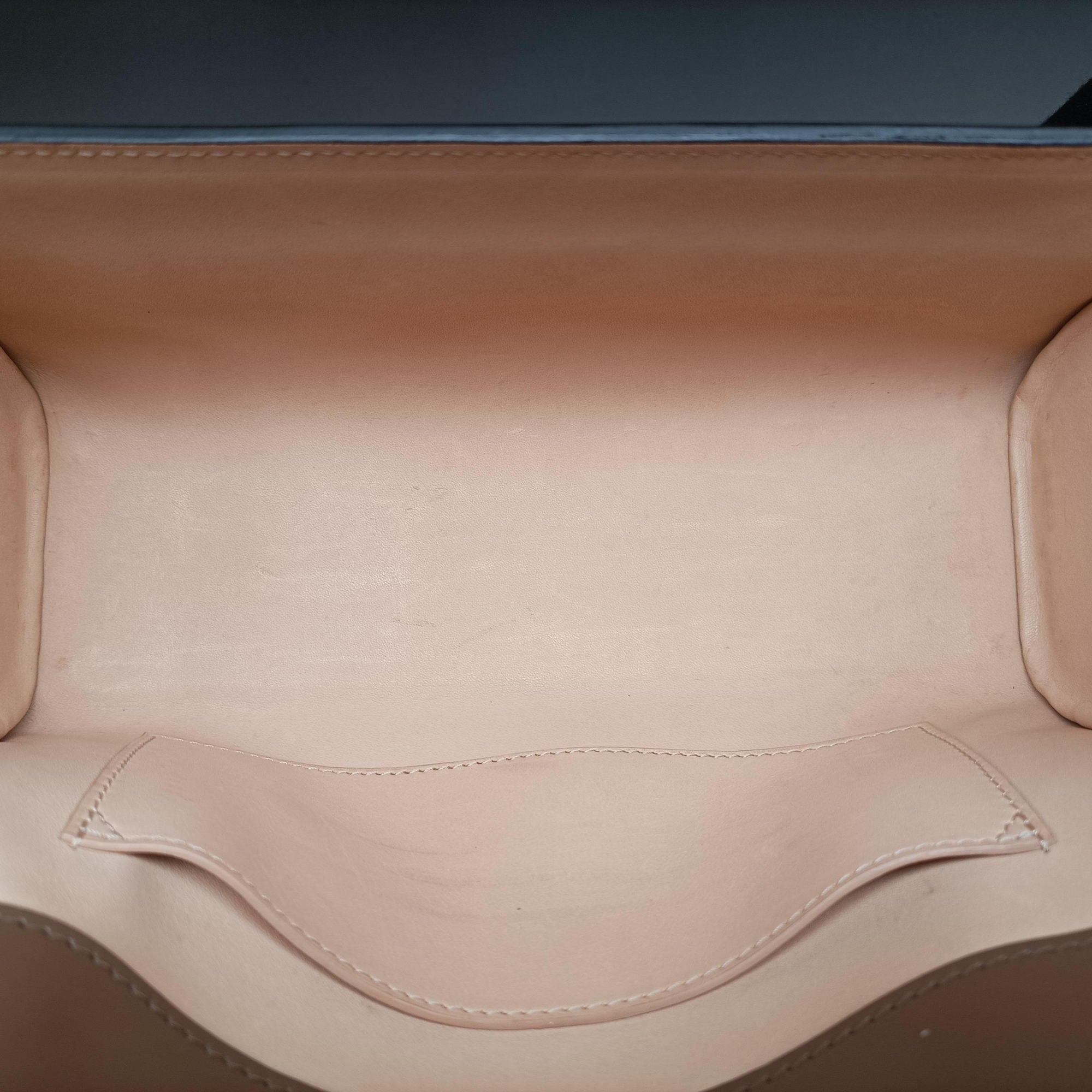 Pre-owned Moynat Cabotin Cognac Calfskin  shoulderbag | stylenewstar