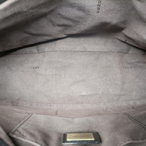 Pre-owned Fendi B bag zucca Brown×Black Canvas×Leather 8BR551 shoulderbag | stylenewstar