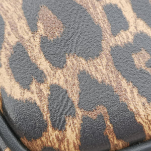 Secondhand Yves Saint Laurent Baby Lou Leopard Print Heart Black×Leopard Leather 650170 shoulderbag | stylenewstar