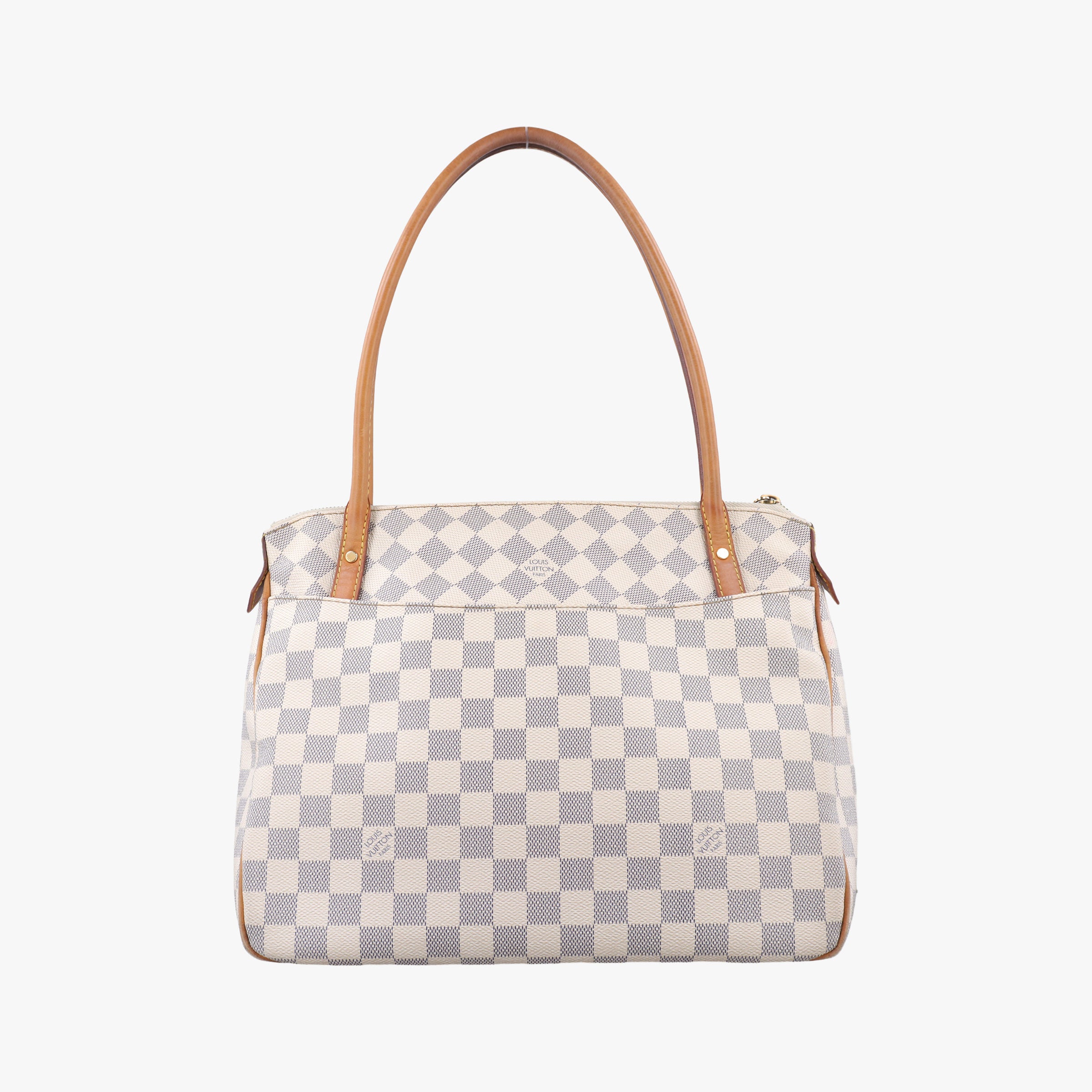 Pre-owned Louis Vuitton Figheri PM Azur Damier Canvas N41176 shoulderbag | stylenewstar