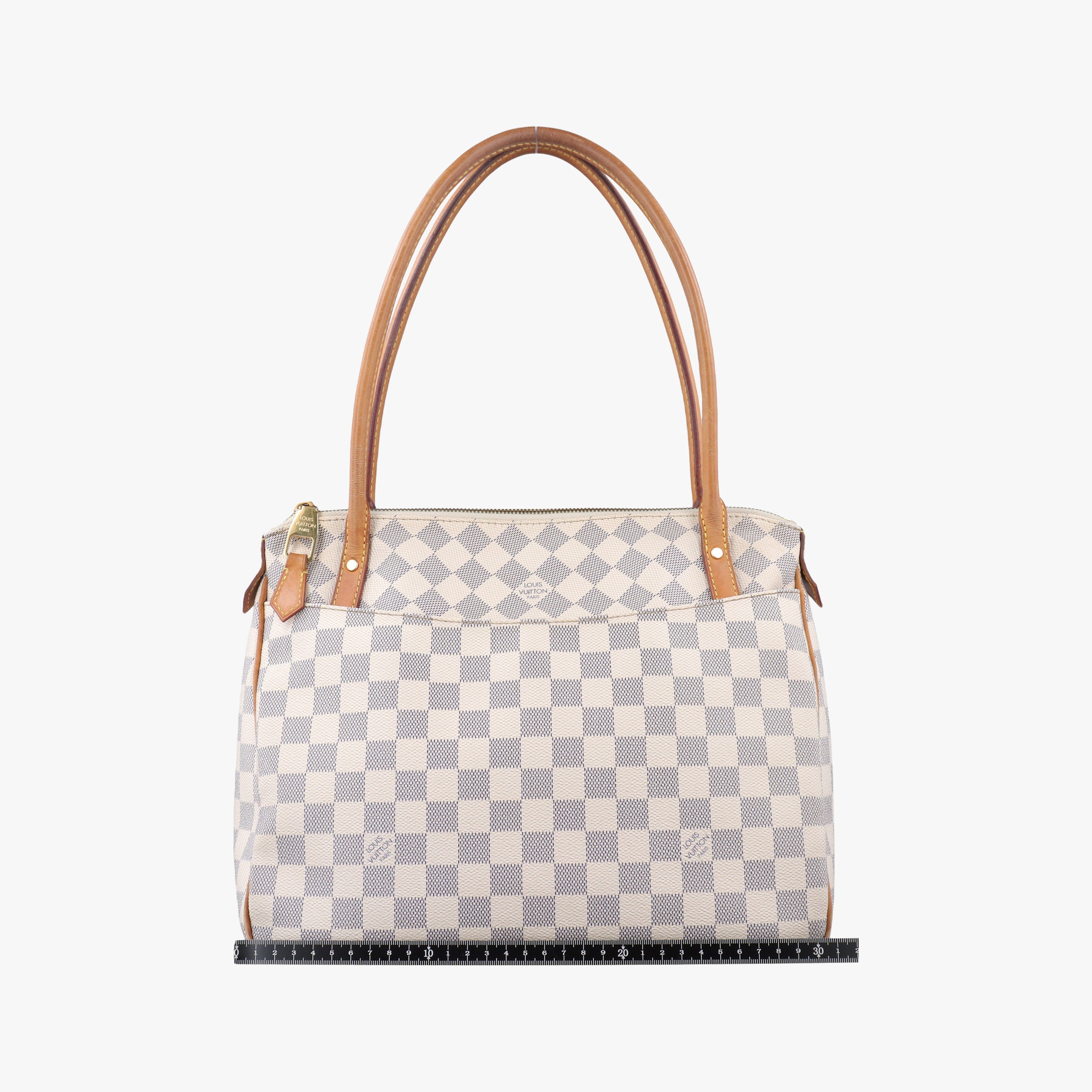 Pre-owned Louis Vuitton Figheri PM Azur Damier Canvas N41176 shoulderbag | stylenewstar