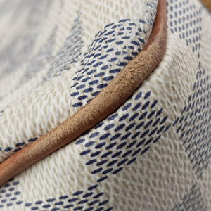 Pre-owned Louis Vuitton Figheri PM Azur Damier Canvas N41176 shoulderbag | stylenewstar