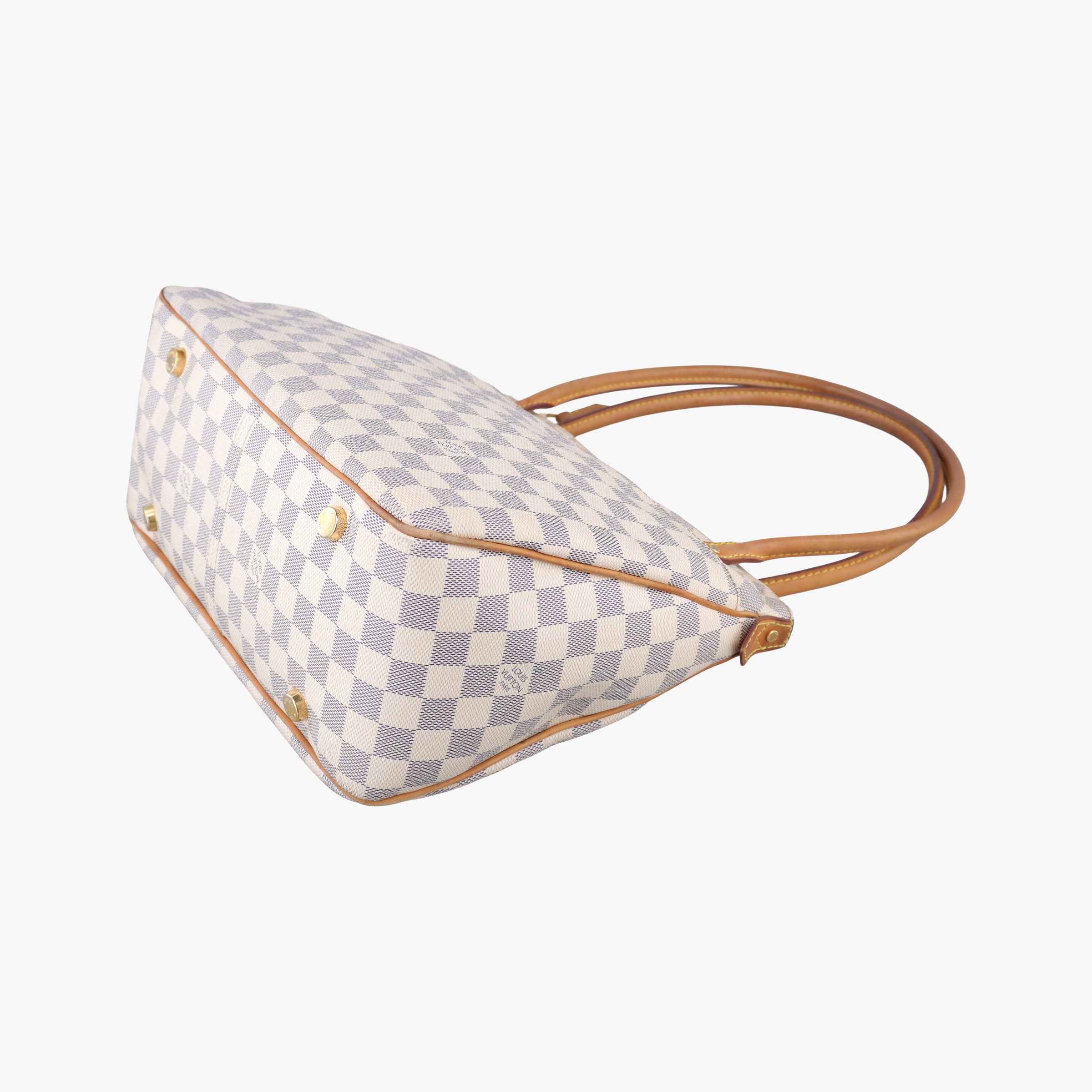 Pre-owned Louis Vuitton Figheri PM Azur Damier Canvas N41176 shoulderbag | stylenewstar