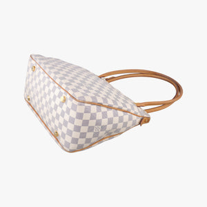 Pre-owned Louis Vuitton Figheri PM Azur Damier Canvas N41176 shoulderbag | stylenewstar