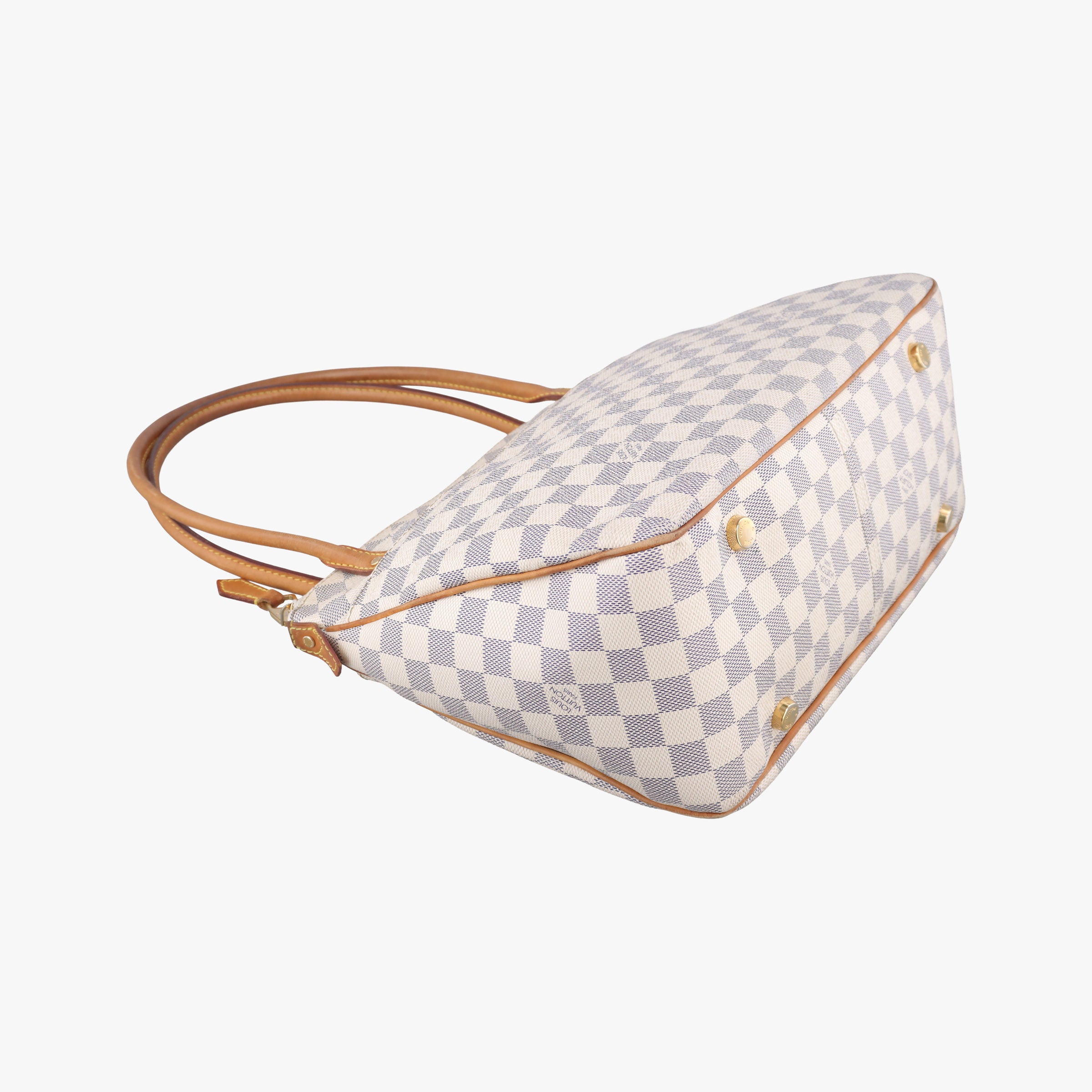 Pre-owned Louis Vuitton Figheri PM Azur Damier Canvas N41176 shoulderbag | stylenewstar