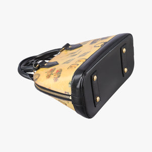 Secondhand Louis Vuitton Alma PM Sticker Collection Ivory×black×multi Vernis M50466 handbag | stylenewstar