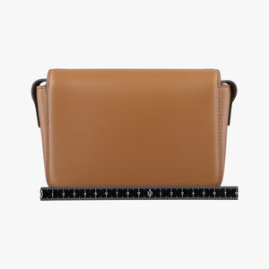 Pre-owned Celine Teen Triomphe Brown Leather 188423BF4 shoulderbag | stylenewstar