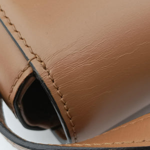 Pre-owned Celine Teen Triomphe Brown Leather 188423BF4 shoulderbag | stylenewstar