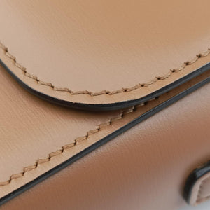 Pre-owned Celine Teen Triomphe Brown Leather 188423BF4 shoulderbag | stylenewstar